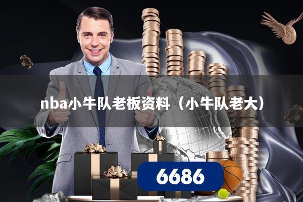 nba小牛队老板资料(小牛队老大)